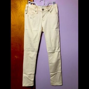 Rock and Republic off-white skinny jeans